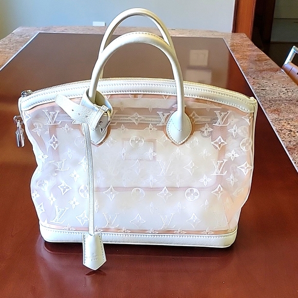 Louis Vuitton Ltd. Ed. Locket Transparence Satchel - Picture 12 of 15